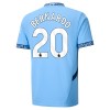 Original Trikotsatz Manchester City Bernardo 20 Heimtrikot 2024-25 Für Kinder